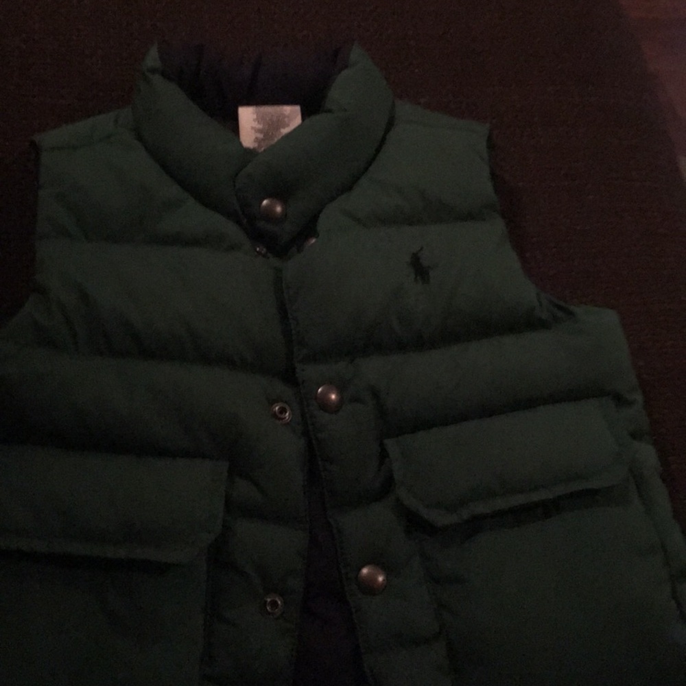 Reversible polo vest